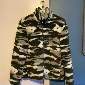 Camo Sherpa Jacket
